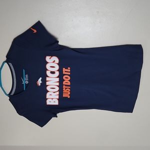 Nike Broncos "Just Do It" Slim Fit Tee